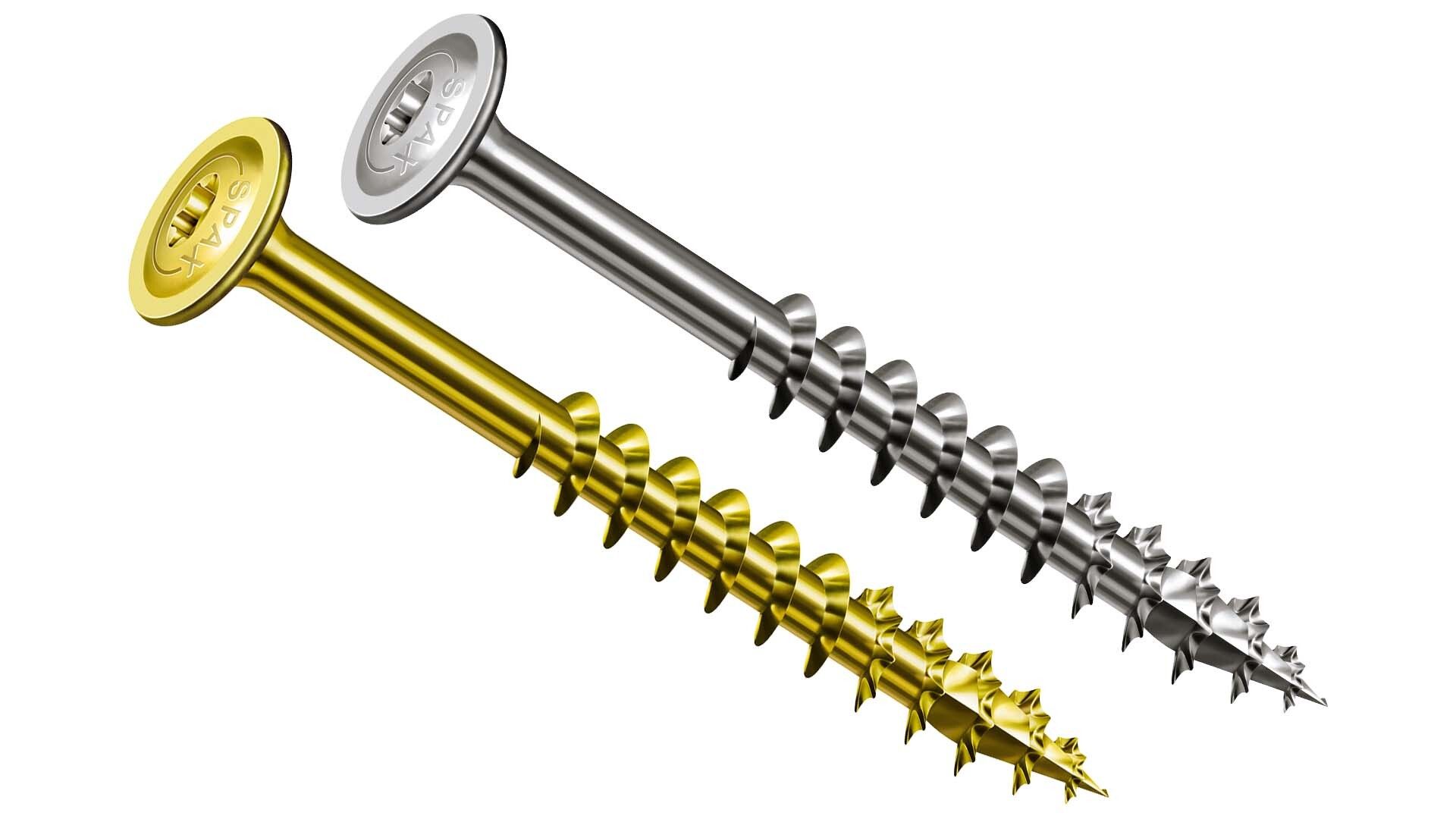 Multi-Material Construction Screws