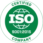 ISO 9001:2015 Certified Company