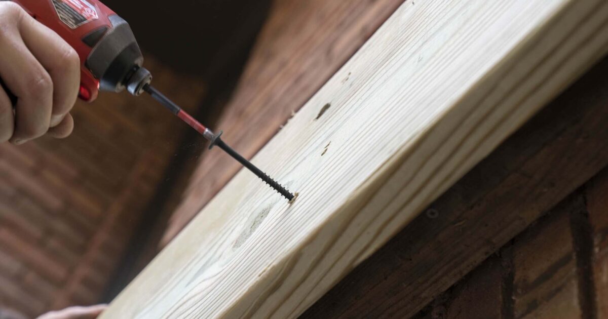 The Best Structural Screws for Ledger Board Installation SPAX US