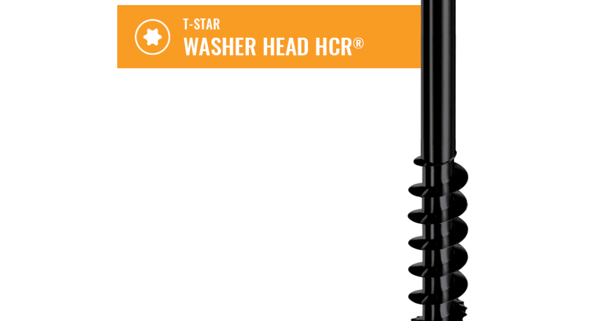 T-STAR WASHER HEAD HCR® POWERLAGS® | SPAX US